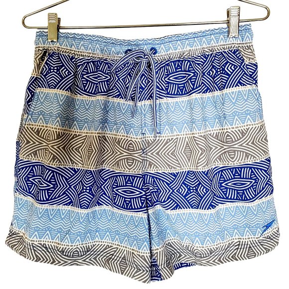 Speedo Other - Speedo Nylon Swim Trunks Blue Hand Pockets Lined Drawstring Mens Medium NEW